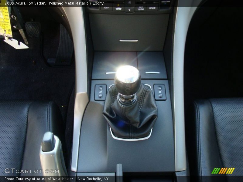  2009 TSX Sedan 6 Speed Manual Shifter