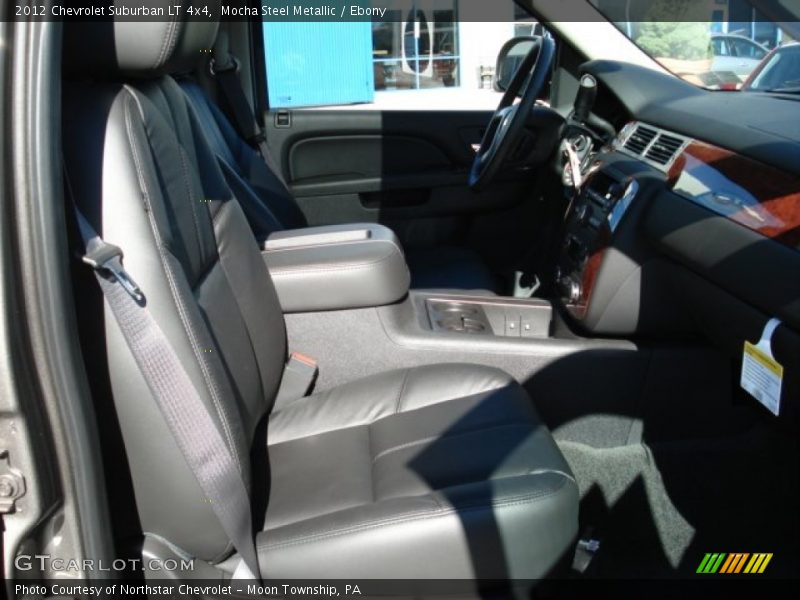 Mocha Steel Metallic / Ebony 2012 Chevrolet Suburban LT 4x4