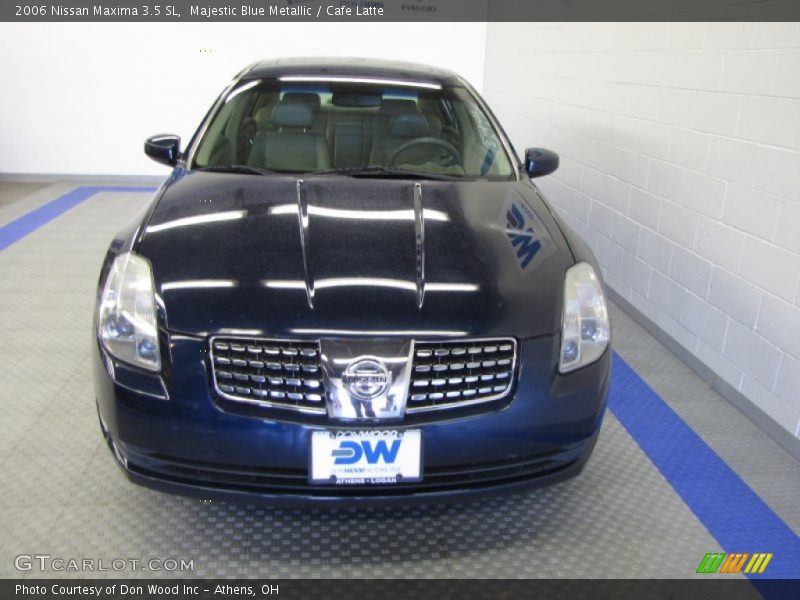 Majestic Blue Metallic / Cafe Latte 2006 Nissan Maxima 3.5 SL