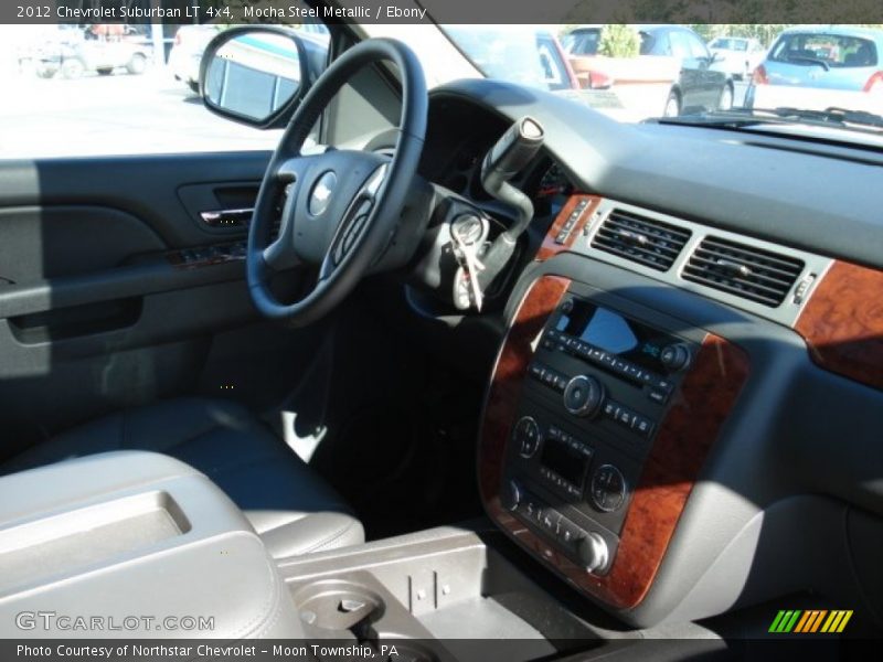 Mocha Steel Metallic / Ebony 2012 Chevrolet Suburban LT 4x4