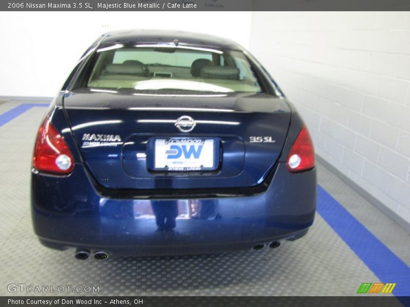 Majestic Blue Metallic / Cafe Latte 2006 Nissan Maxima 3.5 SL