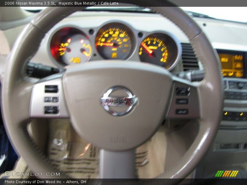 Majestic Blue Metallic / Cafe Latte 2006 Nissan Maxima 3.5 SL