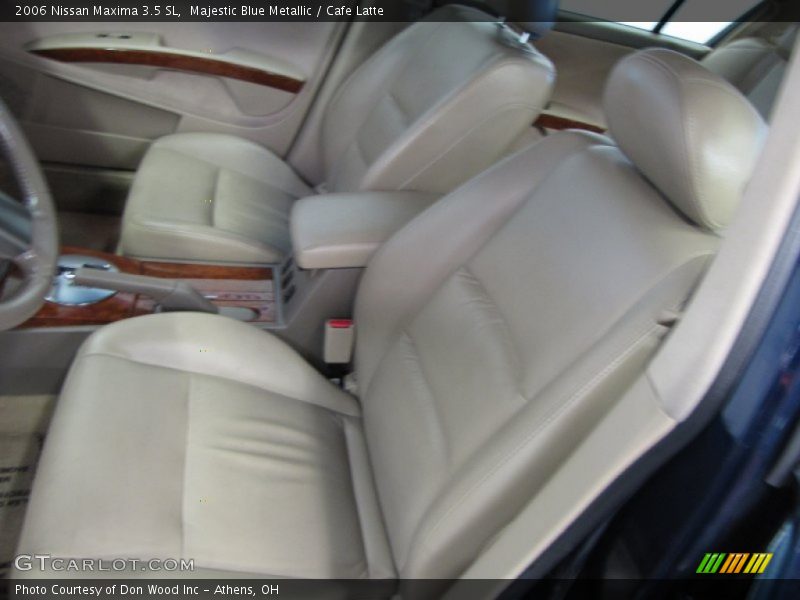 Majestic Blue Metallic / Cafe Latte 2006 Nissan Maxima 3.5 SL