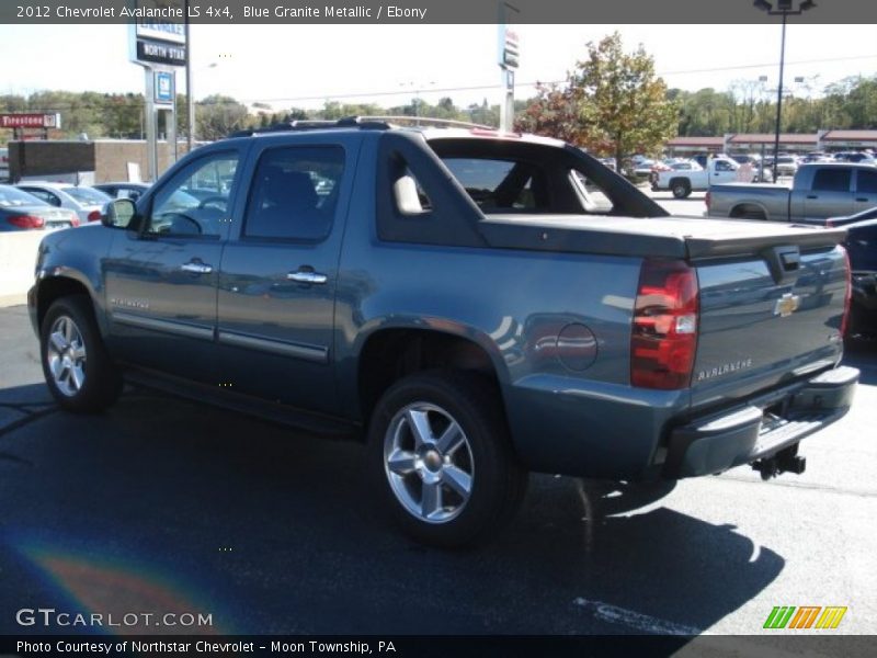 Blue Granite Metallic / Ebony 2012 Chevrolet Avalanche LS 4x4