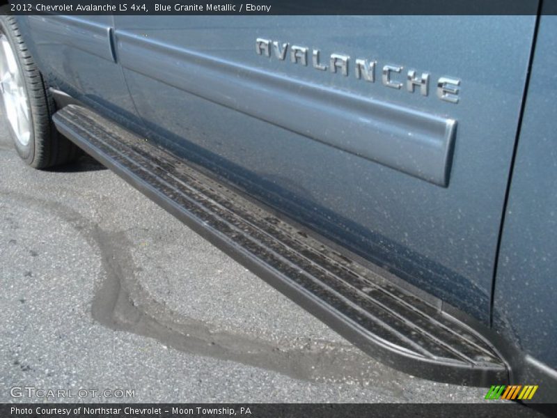 Blue Granite Metallic / Ebony 2012 Chevrolet Avalanche LS 4x4