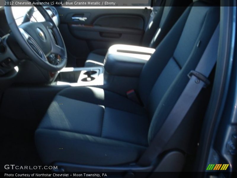 Blue Granite Metallic / Ebony 2012 Chevrolet Avalanche LS 4x4