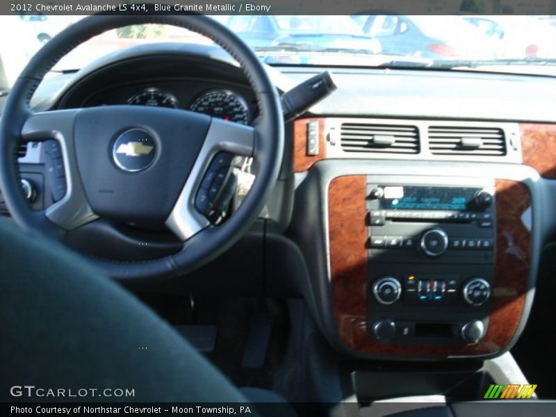 Blue Granite Metallic / Ebony 2012 Chevrolet Avalanche LS 4x4