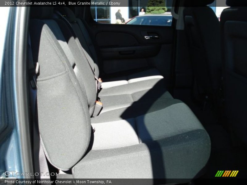 Blue Granite Metallic / Ebony 2012 Chevrolet Avalanche LS 4x4