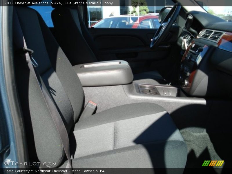 Blue Granite Metallic / Ebony 2012 Chevrolet Avalanche LS 4x4