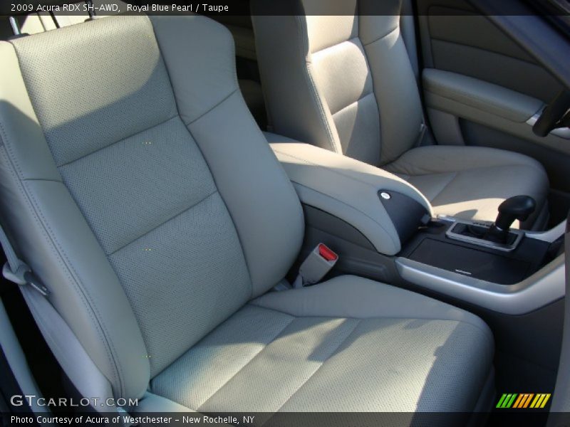 Royal Blue Pearl / Taupe 2009 Acura RDX SH-AWD