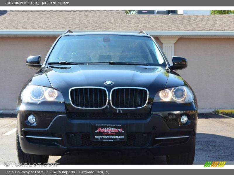 Jet Black / Black 2007 BMW X5 3.0si