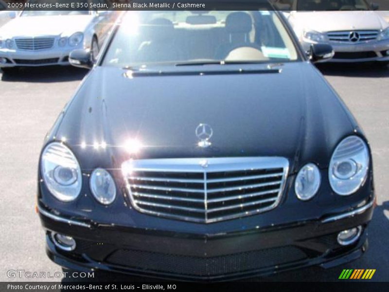 Sienna Black Metallic / Cashmere 2009 Mercedes-Benz E 350 Sedan