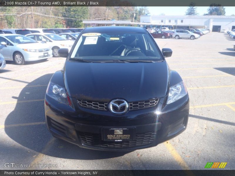 Brilliant Black / Black 2008 Mazda CX-7 Touring AWD