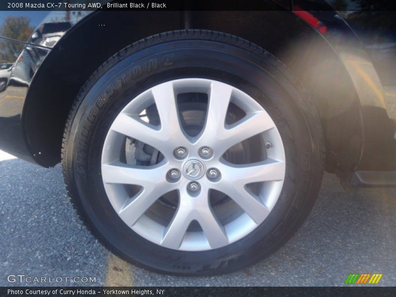 Brilliant Black / Black 2008 Mazda CX-7 Touring AWD