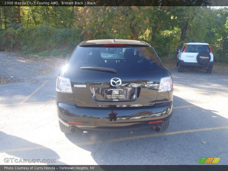 Brilliant Black / Black 2008 Mazda CX-7 Touring AWD