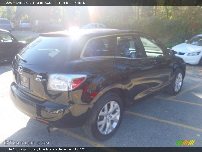 Brilliant Black / Black 2008 Mazda CX-7 Touring AWD