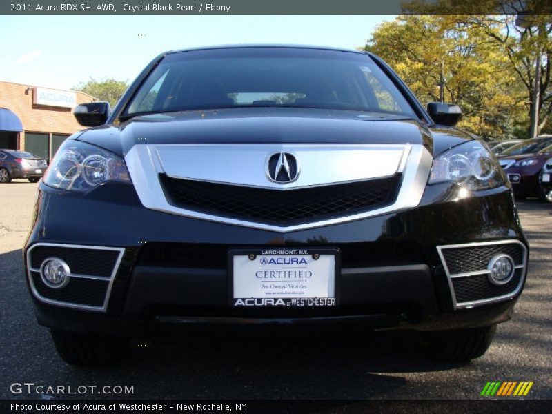 Crystal Black Pearl / Ebony 2011 Acura RDX SH-AWD