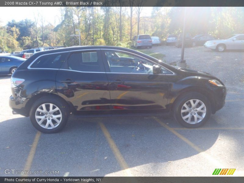 Brilliant Black / Black 2008 Mazda CX-7 Touring AWD