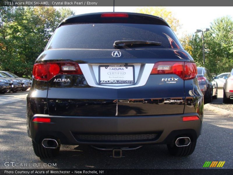 Crystal Black Pearl / Ebony 2011 Acura RDX SH-AWD