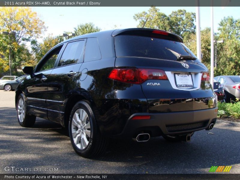 Crystal Black Pearl / Ebony 2011 Acura RDX SH-AWD