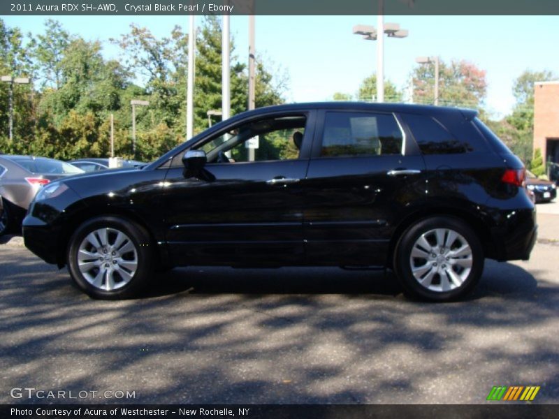 Crystal Black Pearl / Ebony 2011 Acura RDX SH-AWD
