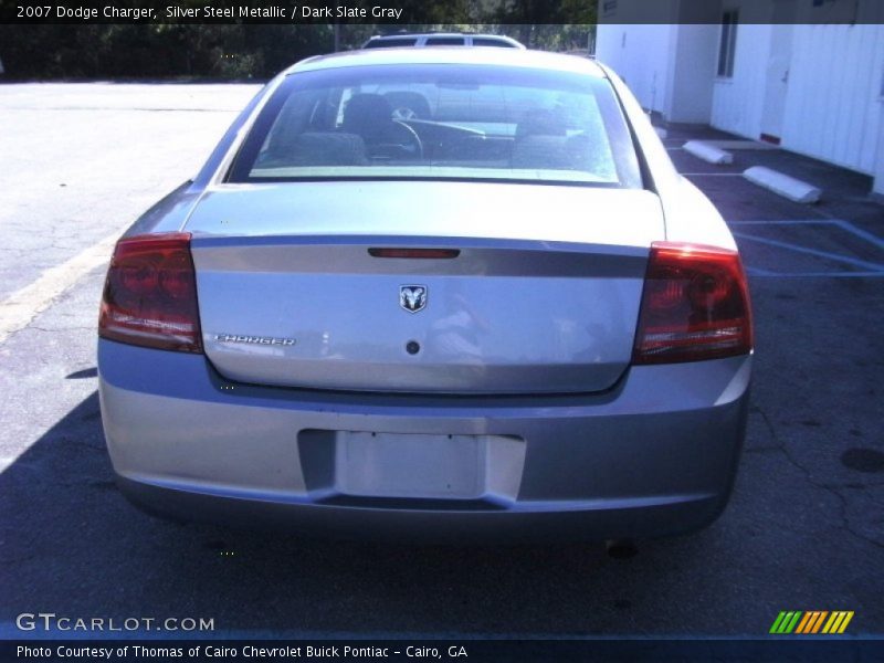 Silver Steel Metallic / Dark Slate Gray 2007 Dodge Charger