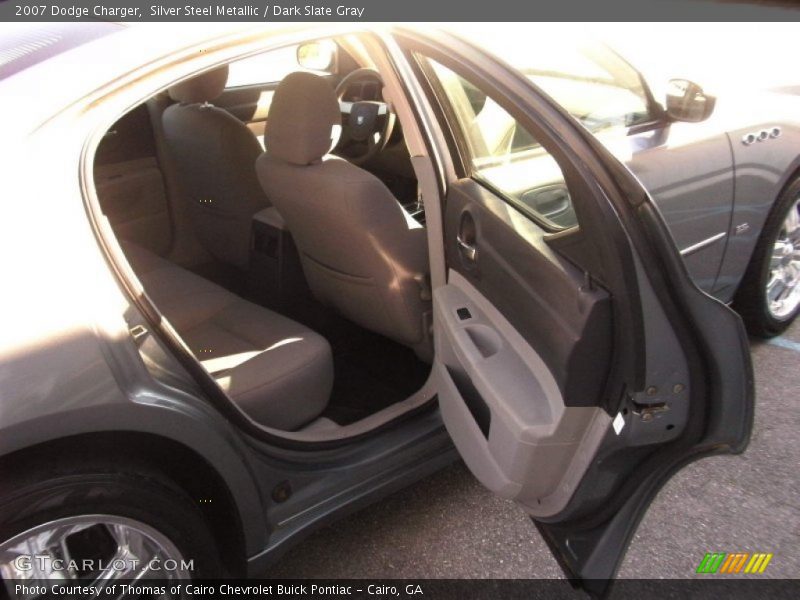 Silver Steel Metallic / Dark Slate Gray 2007 Dodge Charger