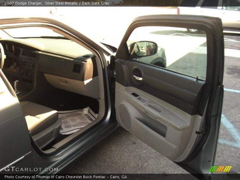 Silver Steel Metallic / Dark Slate Gray 2007 Dodge Charger