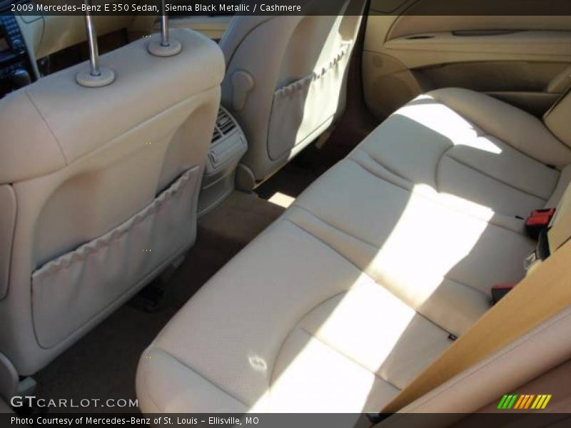 Sienna Black Metallic / Cashmere 2009 Mercedes-Benz E 350 Sedan