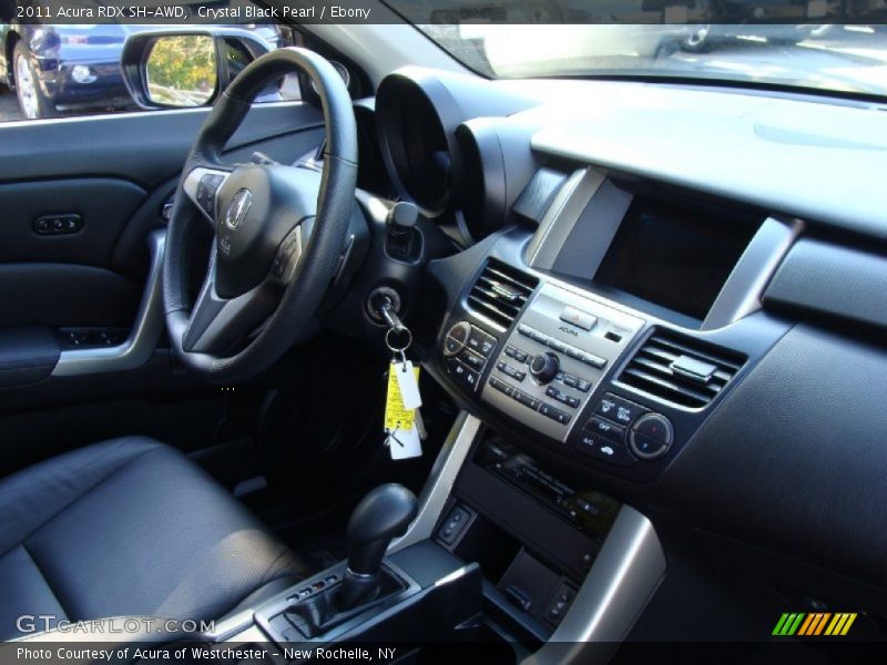 Crystal Black Pearl / Ebony 2011 Acura RDX SH-AWD