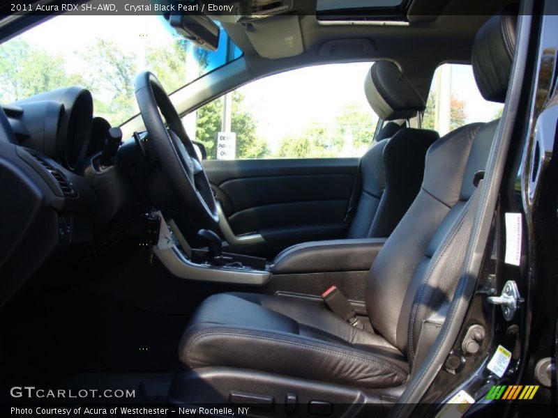 Crystal Black Pearl / Ebony 2011 Acura RDX SH-AWD