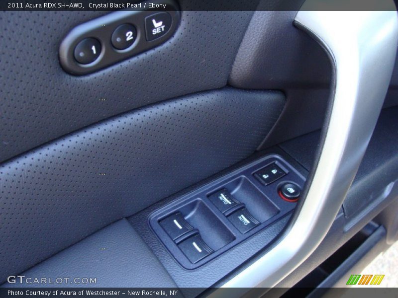 Crystal Black Pearl / Ebony 2011 Acura RDX SH-AWD