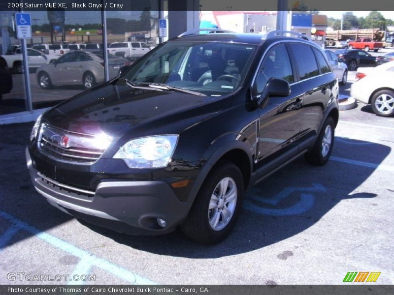 Black Onyx / Gray 2008 Saturn VUE XE