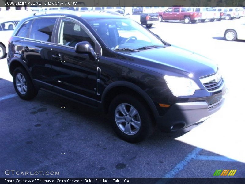 Black Onyx / Gray 2008 Saturn VUE XE