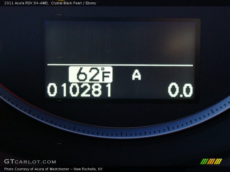 Crystal Black Pearl / Ebony 2011 Acura RDX SH-AWD