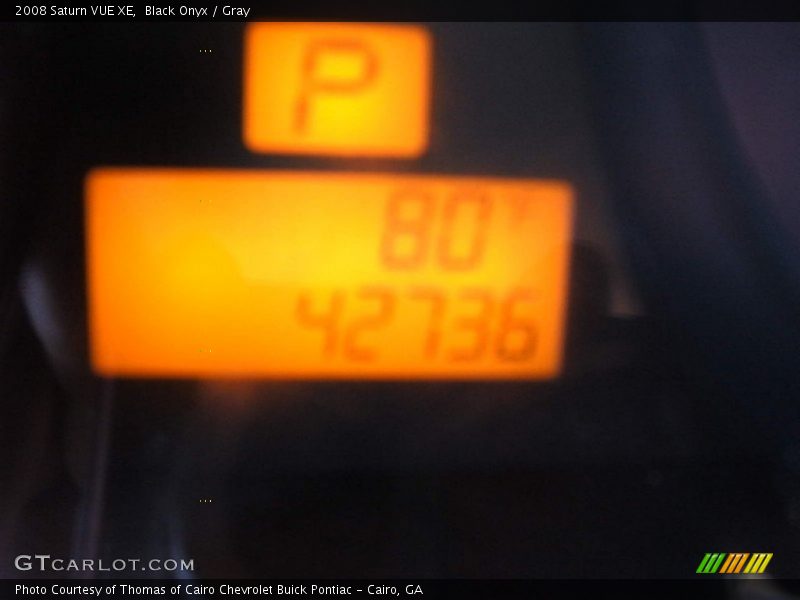 Black Onyx / Gray 2008 Saturn VUE XE
