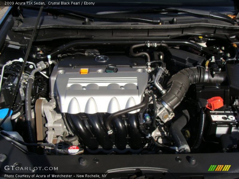 Crystal Black Pearl / Ebony 2009 Acura TSX Sedan