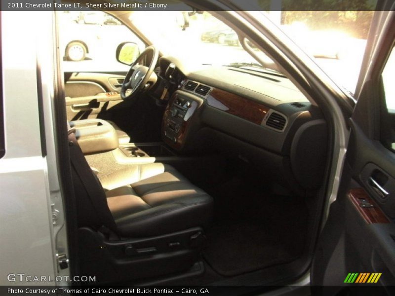 Sheer Silver Metallic / Ebony 2011 Chevrolet Tahoe LT