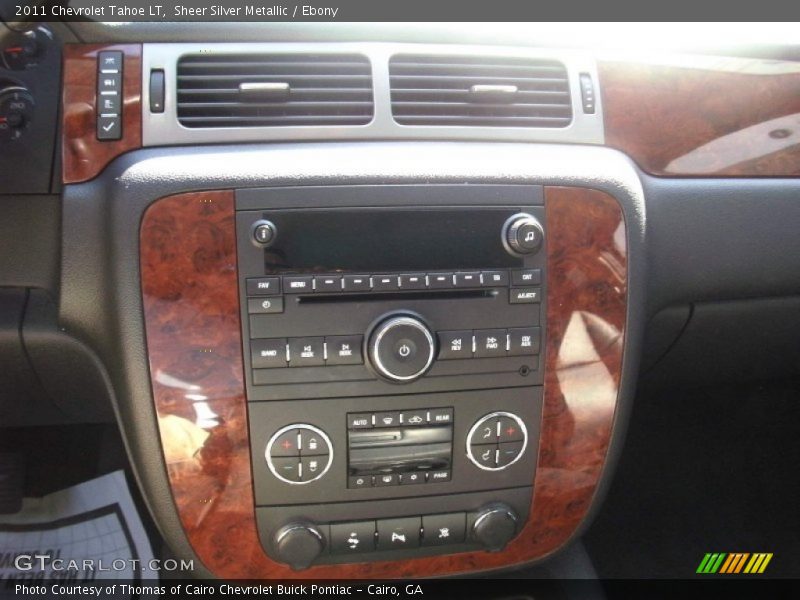 Sheer Silver Metallic / Ebony 2011 Chevrolet Tahoe LT