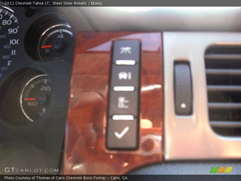 Sheer Silver Metallic / Ebony 2011 Chevrolet Tahoe LT