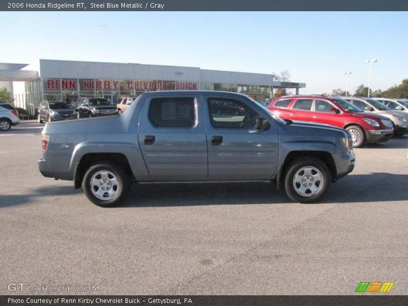 Steel Blue Metallic / Gray 2006 Honda Ridgeline RT