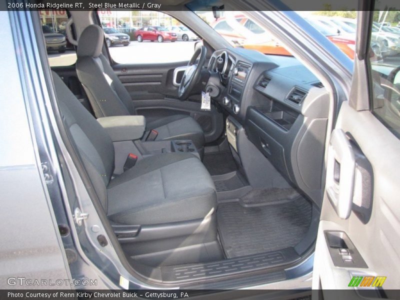 Steel Blue Metallic / Gray 2006 Honda Ridgeline RT