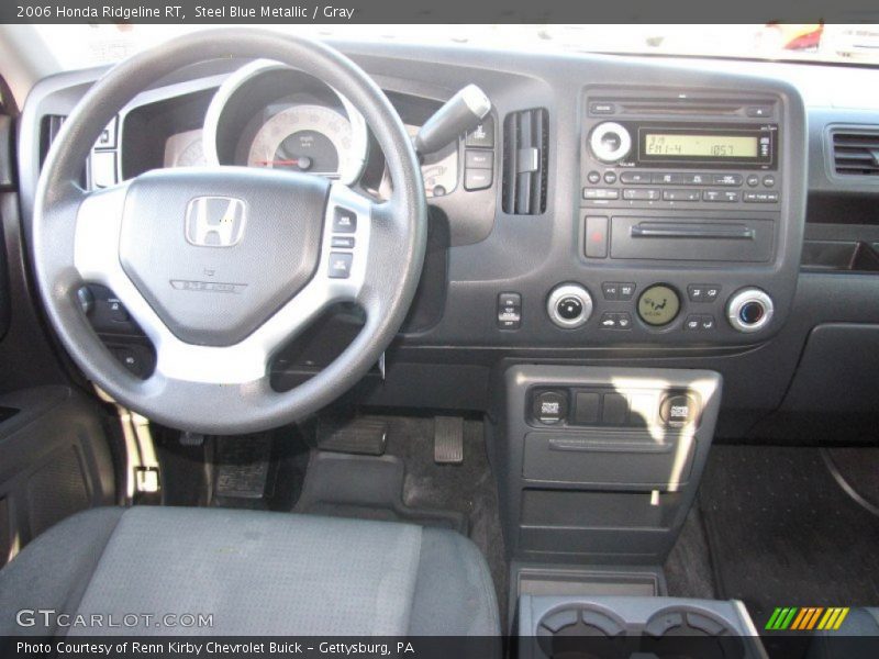 Steel Blue Metallic / Gray 2006 Honda Ridgeline RT