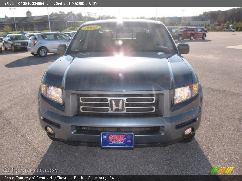 Steel Blue Metallic / Gray 2006 Honda Ridgeline RT