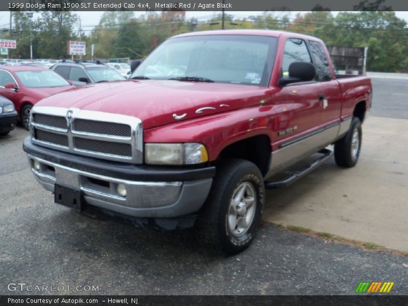 Metallic Red / Agate Black 1999 Dodge Ram 1500 SLT Extended Cab 4x4