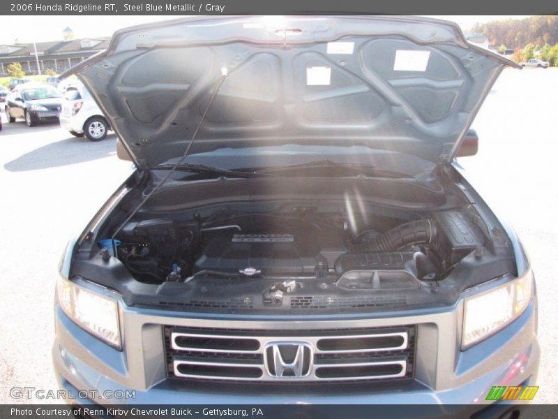 Steel Blue Metallic / Gray 2006 Honda Ridgeline RT