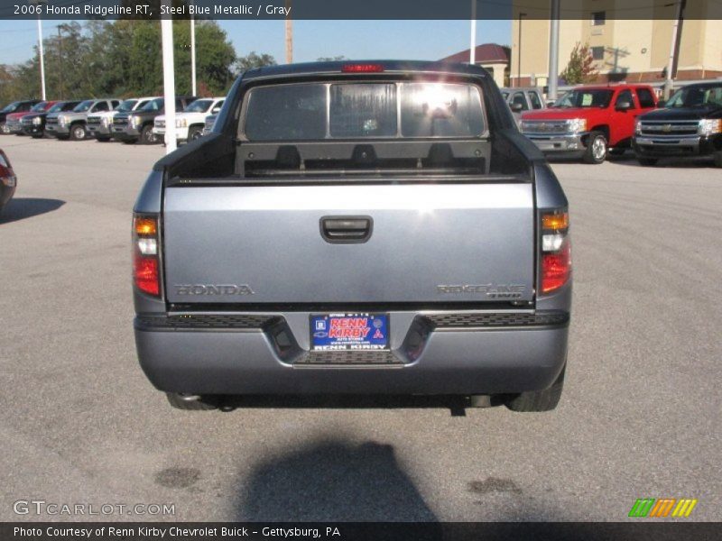 Steel Blue Metallic / Gray 2006 Honda Ridgeline RT