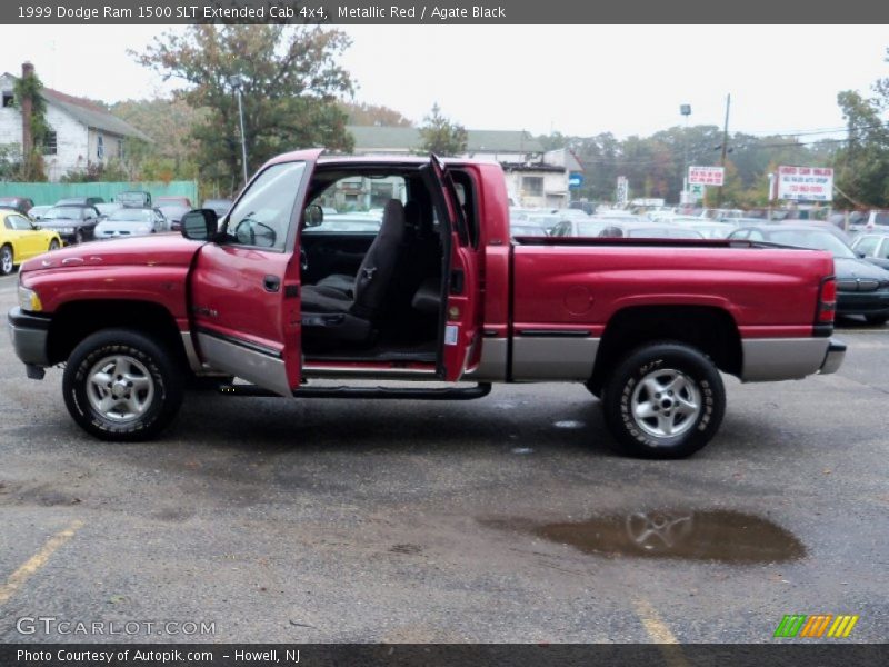 Metallic Red / Agate Black 1999 Dodge Ram 1500 SLT Extended Cab 4x4