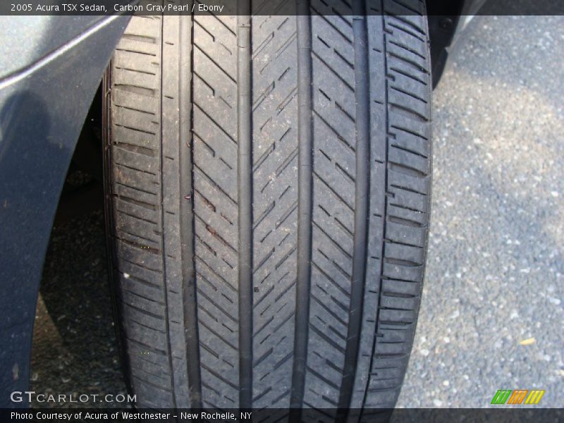 Carbon Gray Pearl / Ebony 2005 Acura TSX Sedan