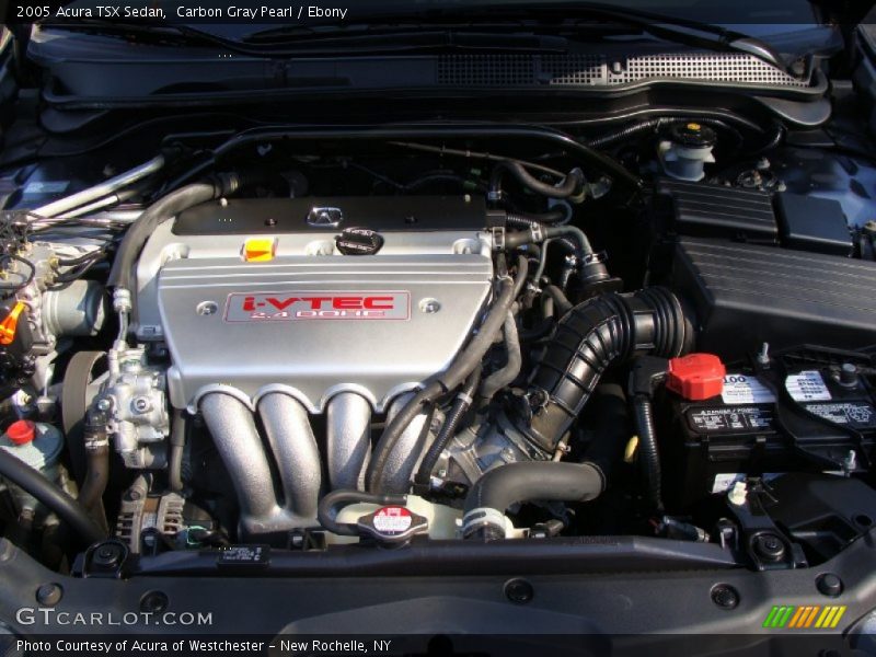 Carbon Gray Pearl / Ebony 2005 Acura TSX Sedan